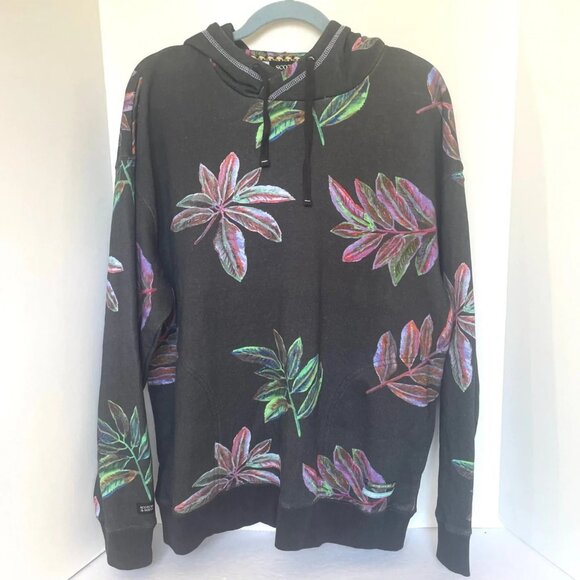 NEW SCOTCH & SODA Floral Aop Twisted Hoodie FLORAL MULTI for men 462mtn - Picture 6 of 6